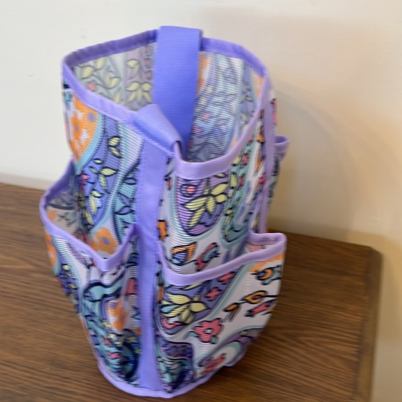 NEW Vera Bradley Shower Caddy in Maddalena Paisley Soft - Picture 6 of 10